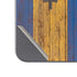 Barbados Flag Dark Wood Google Pixel 9 Pro Fold Skin